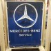 New Mercedes-Benz Service Porcelain Neon Sign 23"W x 34"H