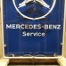 New "Mercedes-Benz Service" Porcelain Neon Sign 23"W x 34"H