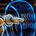 New Michelin Man Porcelain Neon Sign 75 IN W x 60 IN H