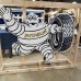 New Michelin Man Porcelain Neon Sign 75 IN W x 60 IN H