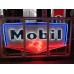 Original Mobil Porcelain Neon Sign 102" W x 52"H