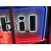Original Mobil Porcelain Neon Sign 102" W x 52"H