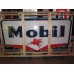 Original Mobil Porcelain Neon Sign 102" W x 52"H