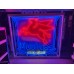 Original Mobil Socony Porcelain Sign with Neon 72 IN W x 72 IN H