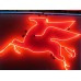 Original Mobil Socony Porcelain Sign with Neon 72 IN W x 72 IN H