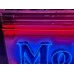 Original Mobilgas Gargoyle Porcelain Animated Neon Sign 72" W x 42 IN H