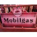 Original Mobilgas Gargoyle Porcelain Animated Neon Sign 72" W x 42 IN H