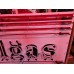 Original Mobilgas Gargoyle Porcelain Animated Neon Sign 72" W x 42 IN H