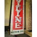 New Sinclair Mobiline Motor Oil Vertical Porcelain Neon Sign 60"H x 15"W