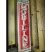 New Sinclair Mobiline Motor Oil Vertical Porcelain Neon Sign 60"H x 15"W