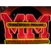New Minneapolis Moline Double-Sided Porcelain Neon Sign with Bullnose Ends 60"W x 42"H