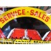 New Minneapolis Moline Double-Sided Porcelain Neon Sign with Bullnose Ends 60"W x 42"H