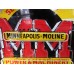 New Minneapolis Moline Double-Sided Porcelain Neon Sign with Bullnose Ends 60"W x 42"H