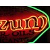 New Single-Sided Oilzum Porcelain Neon Sign 48"W x 48"H