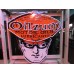 New Single-Sided Oilzum Porcelain Neon Sign 48"W x 48"H