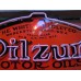 New Single-Sided Oilzum Porcelain Neon Sign 48"W x 48"H