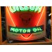 New Oilzum "Choice of Champions Motor Oil" Painted Neon Sign 48"H x 36"W