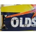 New Oldsmobile Rocket Animated Porcelain Sign with Neon 72 IN W x 38 IN H 