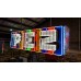 New PEZ Candy Wrapper Painted Neon Sign 72 IN W x 24 IN H 