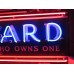 New Double-sided Porcelain Neon Packard Sign 72 IN W x 28 IN H