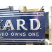 New Double-sided Porcelain Neon Packard Sign 72 IN W x 28 IN H