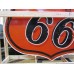 Original Phillips 66 Red/Black Porcelain Neon Sign 6 FT Diameter