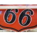 Original Phillips 66 Red/Black Porcelain Neon Sign 6 FT Diameter