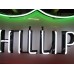 Original Phillips 66 Red/White Porcelain Neon Sign 6 FT Diameter
