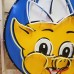 New Piggly Wiggly Porcelain Neon Sign - 48" Diameter