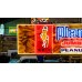 New Planters Peanut Candy Wrapper Painted Neon Sign 78 IN W x 20 IN H