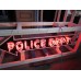 New Double-Sided Police Dept Arrow Painted Neon Sign 72"W x 18"H