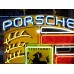 New Porsche Porcelain Neon Sign 37"W x 48"H