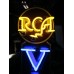 New RCA Radios Records Painted Neon Sign 14"W x 7FT H 