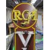 New RCA Radios Records Painted Neon Sign 14"W x 7FT H 