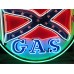 New Rebel Gas Porcelain Neon Sign 48" Diameter