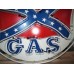 New Rebel Gas Porcelain Neon Sign 48" Diameter