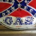 New Rebel Gas Porcelain Neon Sign 60" Diameter