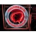 New Red Indian Gasoline Motor Oils Porcelain Neon Sign 60" Diameter