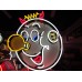 New Reddy Kilowatt Double-sided Porcelain Neon with Matching Can 48"W x 80"H