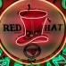 New Red Hat Royal "400" Gasoline Porcelain Neon Sign 48" Diameter
