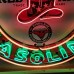 New Red Hat Royal "400" Gasoline Porcelain Neon Sign 48" Diameter