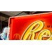 New Reese's Peanut Butter Cups Candy Wrapper Painted Neon Sign 78 IN W x 32 IN H