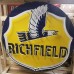 Original Richfield 60" Diameter Porcelain Neon Sign