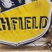 Original Richfield 60" Diameter Porcelain Neon Sign