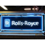 New Rolls Royce Porcelain Neon Sign 78"x27"