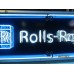 New Rolls Royce Porcelain Neon Sign 78"x27"