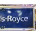 New Rolls Royce Porcelain Neon Sign 78"x27"