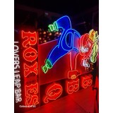 Roxie's BBQ Double-sided 8 FT W x 11 FT H (in process)