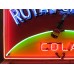 New Royal Crown Cola Porcelain Sign with Neon 58 IN W x 34 IN H 