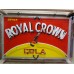 New Royal Crown Cola Porcelain Sign with Neon 58 IN W x 34 IN H 